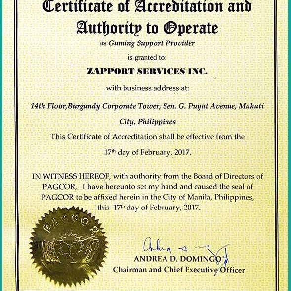 giấy phép hoạt động